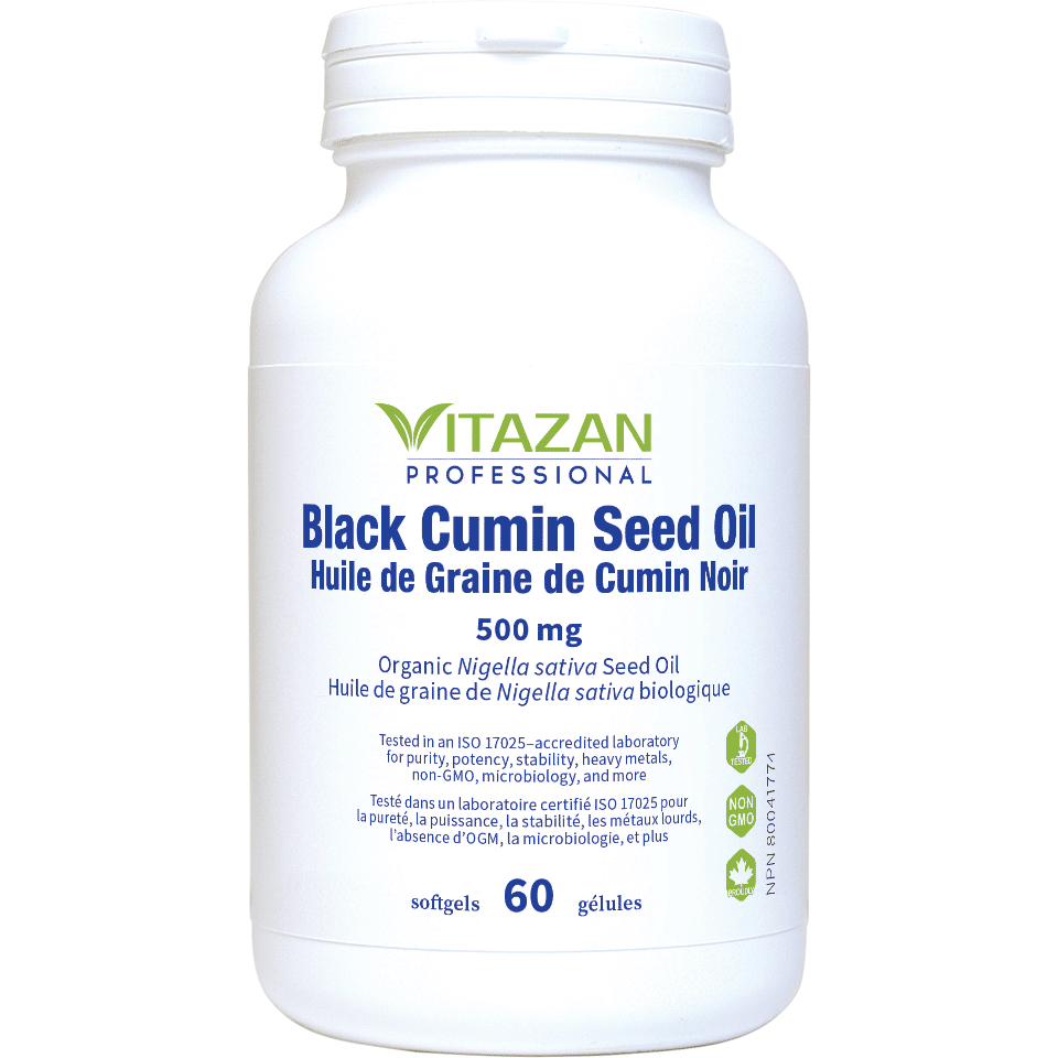 Vitazan-Black Cumin Seed Oil (500 mg) - 60 sgels