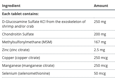 Metagenics-ChondroCare - 240tabs