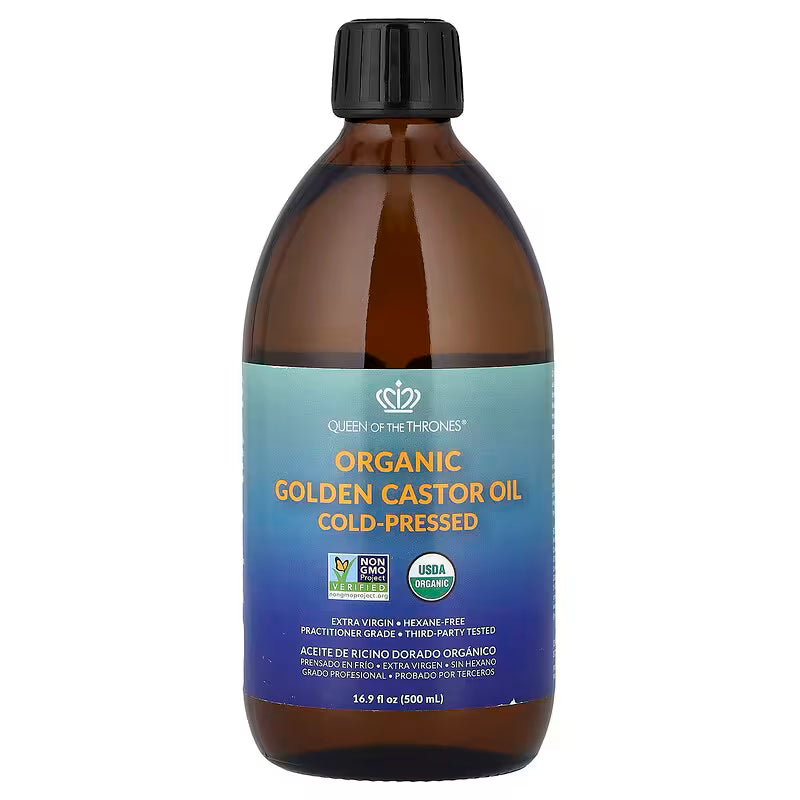 Sanas-Certified Organic Castor Oil - 500ml
