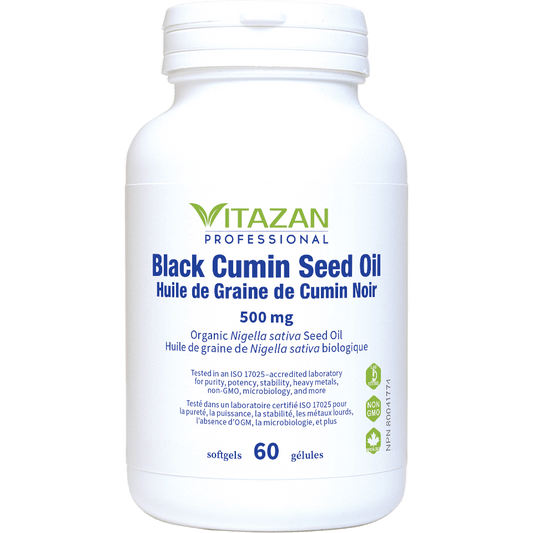 Vitazan-Black Cumin Seed Oil (500 mg) - 60 sgels