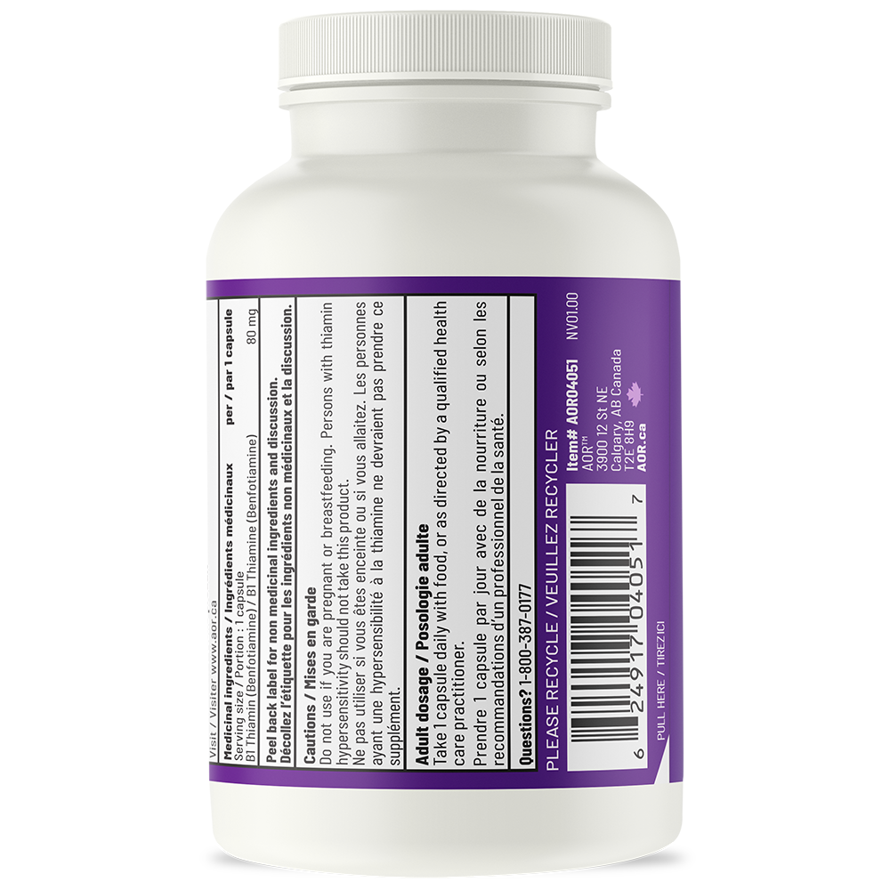 AOR-Benfotiamine - 120caps