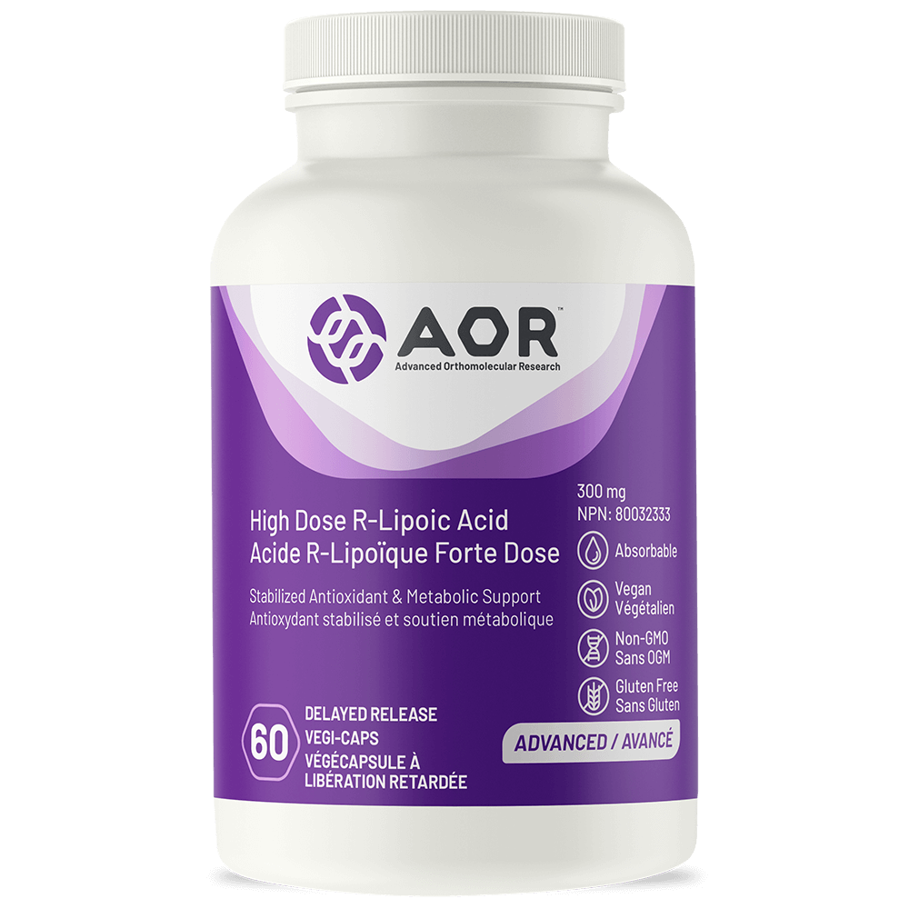 AOR-High Dose R-Lipoic Acid - 60caps