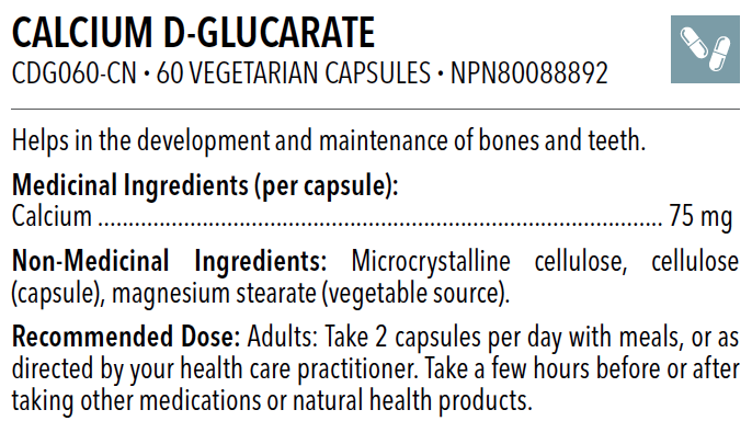 DFH-Calcium D-Glucarate - 60caps