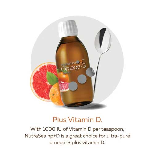 NutraSea-hp+D Grapefruit Tangerine - 500ml