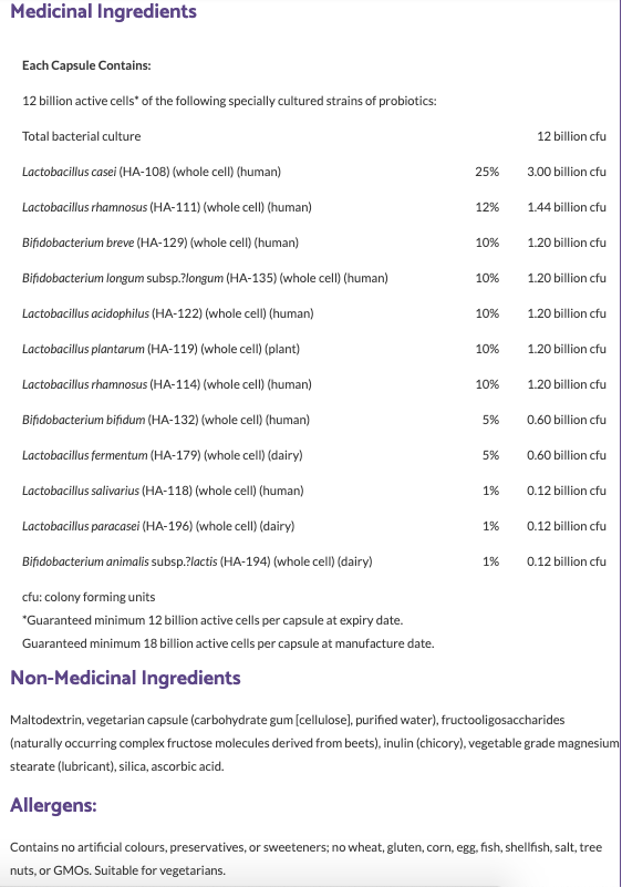 BioClinic-Probiotic-Pro12 - 60vcaps