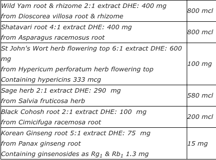 MediHerb-Wild Yam Complex - 60s
